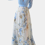 Eliane El vestido maxi de flores impresionantes