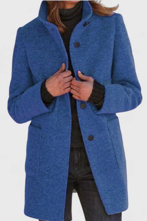 Nora | Abrigo clásico en mezcla de lana