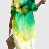 Karolina Vestido Floral Que Favorece la Figura