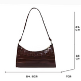 RAQUEL™ – Bolso brillante con estilo clásico