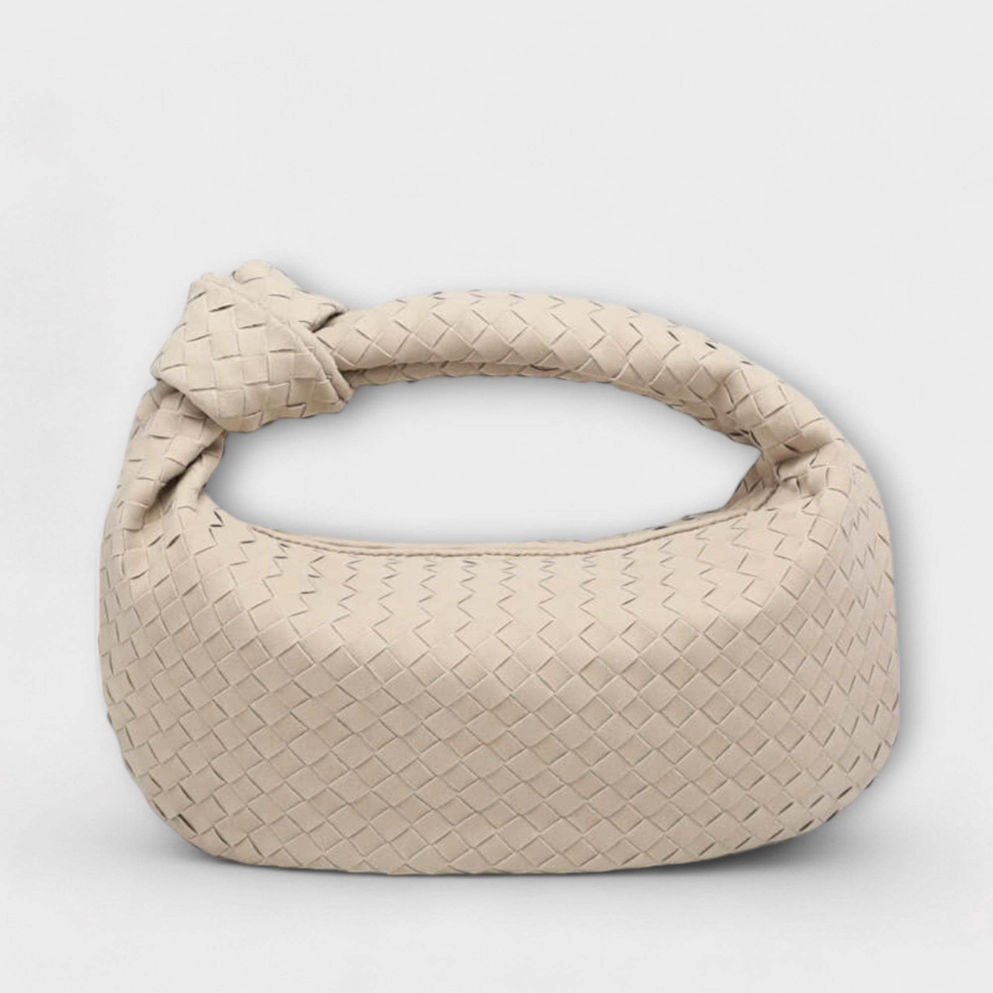 ÁGUEDA™ – Bolso trenzado con asa anudada
