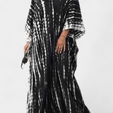 Rositsa Vestido Kaftan Tie-Dye Bohemio