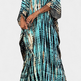 Rositsa Vestido Kaftan Tie-Dye Bohemio