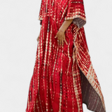 Rositsa Vestido Kaftan Tie-Dye Bohemio