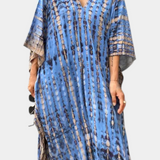 Rositsa Vestido Kaftan Tie-Dye Bohemio
