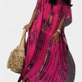 Rositsa Vestido Kaftan Tie-Dye Bohemio