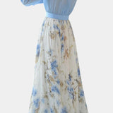 Eliane El vestido maxi de flores impresionantes