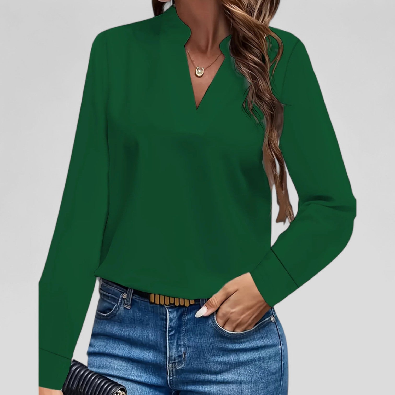 Rosa | Blusa de manga larga