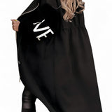 Rosa | Cárdigan-abrigo elegante con capucha