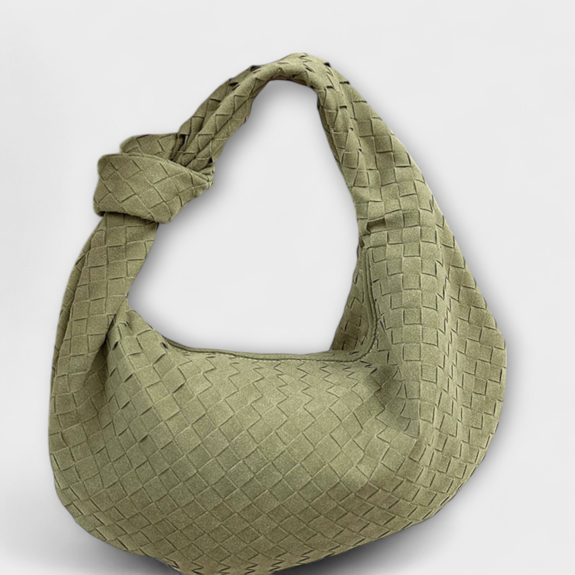 ÁGUEDA™ – Bolso trenzado con asa anudada