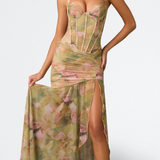 ISAMARA™ – Vestido largo con corset