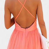 Gergana Vestido Maxi de Tul Sin Mangas