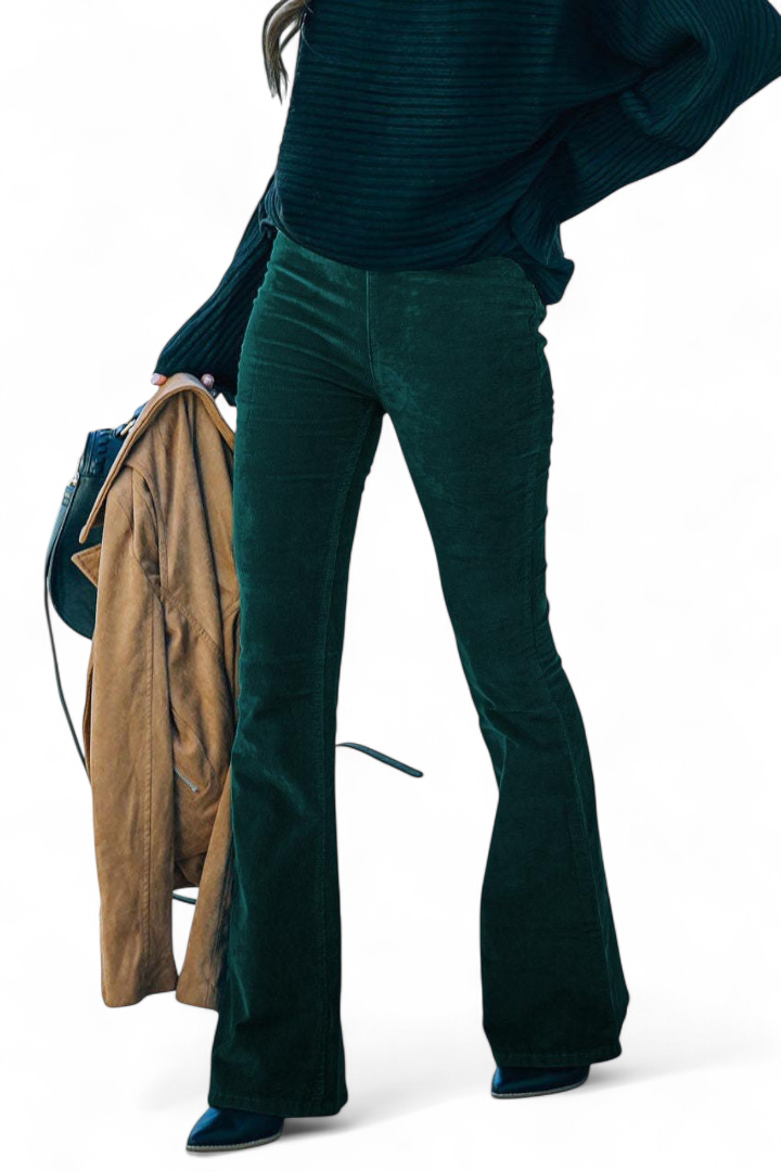 Soledad | Pantalones Acampanados de Pana