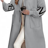 Rosa | Cárdigan-abrigo elegante con capucha