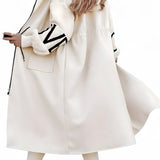 Rosa | Cárdigan-abrigo elegante con capucha