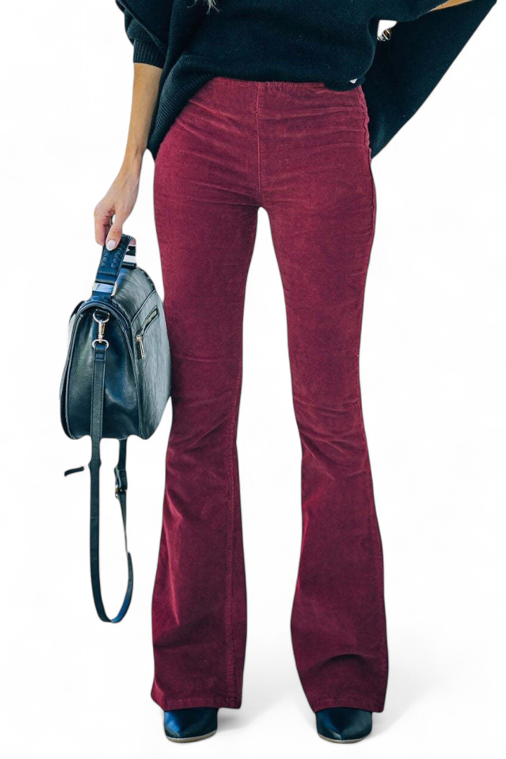 Soledad | Pantalones Acampanados de Pana