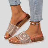 Yelina | Sandalias boho con perlas