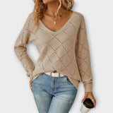 Mariana | Suéter de punto con escote en V