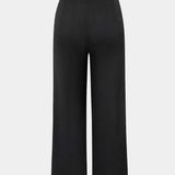 Oaklyn Pantalones Rectos con Drapado Moderno
