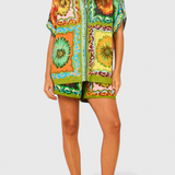 Nicole Conjunto de Impresión de Girasoles