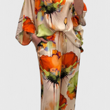 Karoline Conjunto Floral de Dos Piezas con Ajuste Relajado