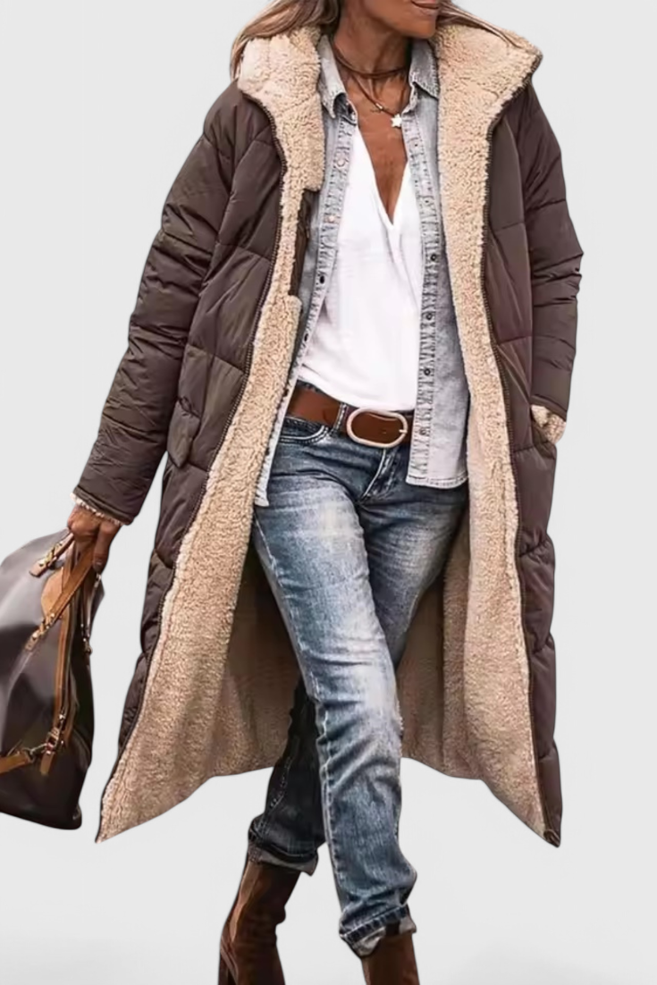 Diaria Parka Mackenzie Suave y Acolchada para Comodidad