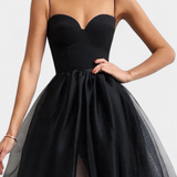 Giselle Vestido Maxi de Tul Elegante