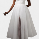 Giselle Vestido Maxi de Tul Elegante