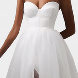 Giselle Vestido Maxi de Tul Elegante