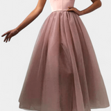 Giselle Vestido Maxi de Tul Elegante