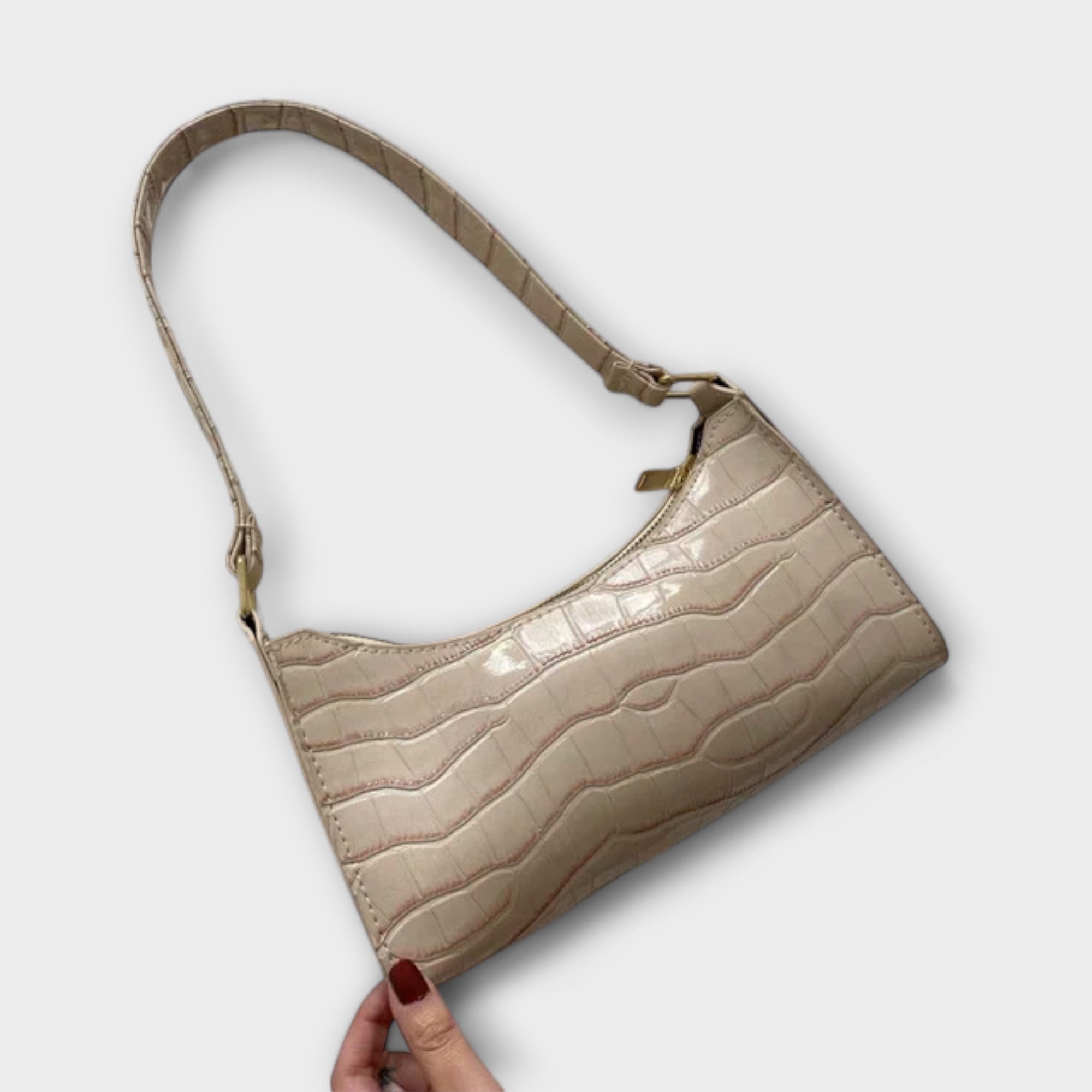 RAQUEL™ – Bolso brillante con estilo clásico
