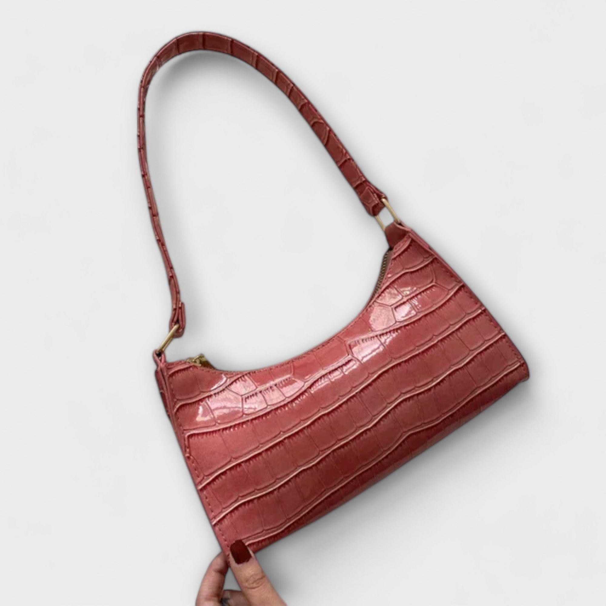RAQUEL™ – Bolso brillante con estilo clásico
