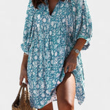 Daniela Vestido Mini Boho Floral