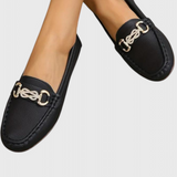 Odette Mocasines Clásicos de Cuero