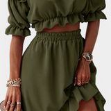 Katja Conjunto de Dos Piezas Off-Shoulder