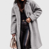 Mila Abrigo de Piel de Oso Largo