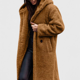 Mila Abrigo de Piel de Oso Largo