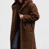 Mila Abrigo de Piel de Oso Largo