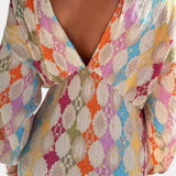 Shanice Vestido Maxi Suelto de Rayas