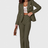 Rosalind Conjunto de Blazer y Pantalones Elegante