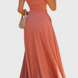 Liliane Vestido Maxi Ajustado