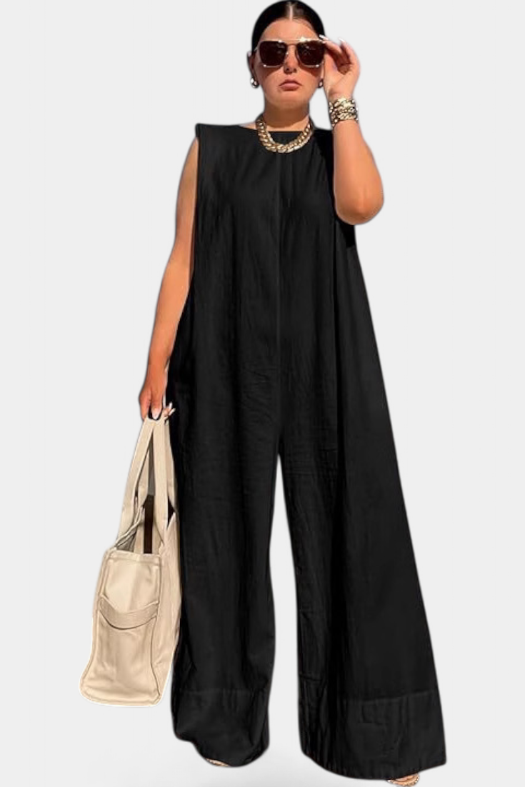 Airla Mono Oversize de Pierna Ancha
