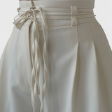 Sophie Pantalones de pierna ancha con cordones