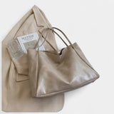 PERNILLE™ – Bolso shopper de piel con elegancia atemporal