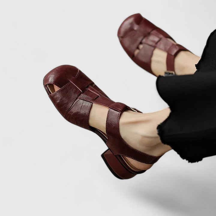 Madilyn | Sandalias de cuero elegantes