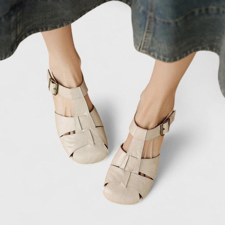 Madilyn | Sandalias de cuero elegantes