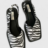 Cora Zapatillas Acolchadas de Punta Cuadrada