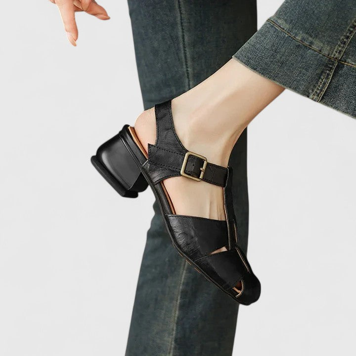 Madilyn | Sandalias de cuero elegantes
