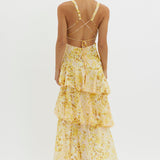 Faye™ | Vestido Midi Recto Bloom