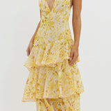 Faye™ | Vestido Midi Recto Bloom